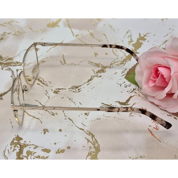 FLOWER Drew Barrymore Women’s Gold Eyeglasses Frames 51-16-145mm Lindsay Cat Eye - Picture 7 of 11